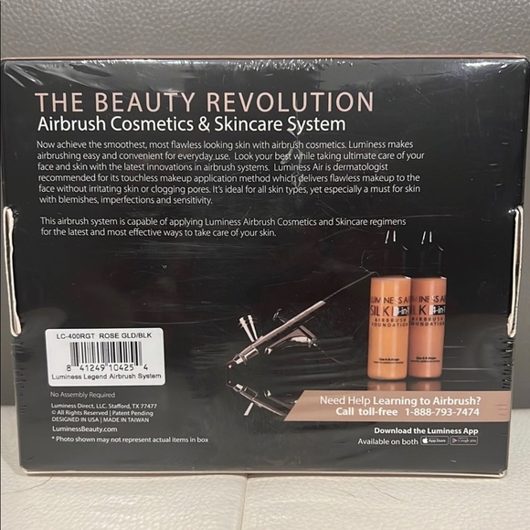 Rose Gold Luminess Legend airbrush makeup system - Picture 2 of 3
